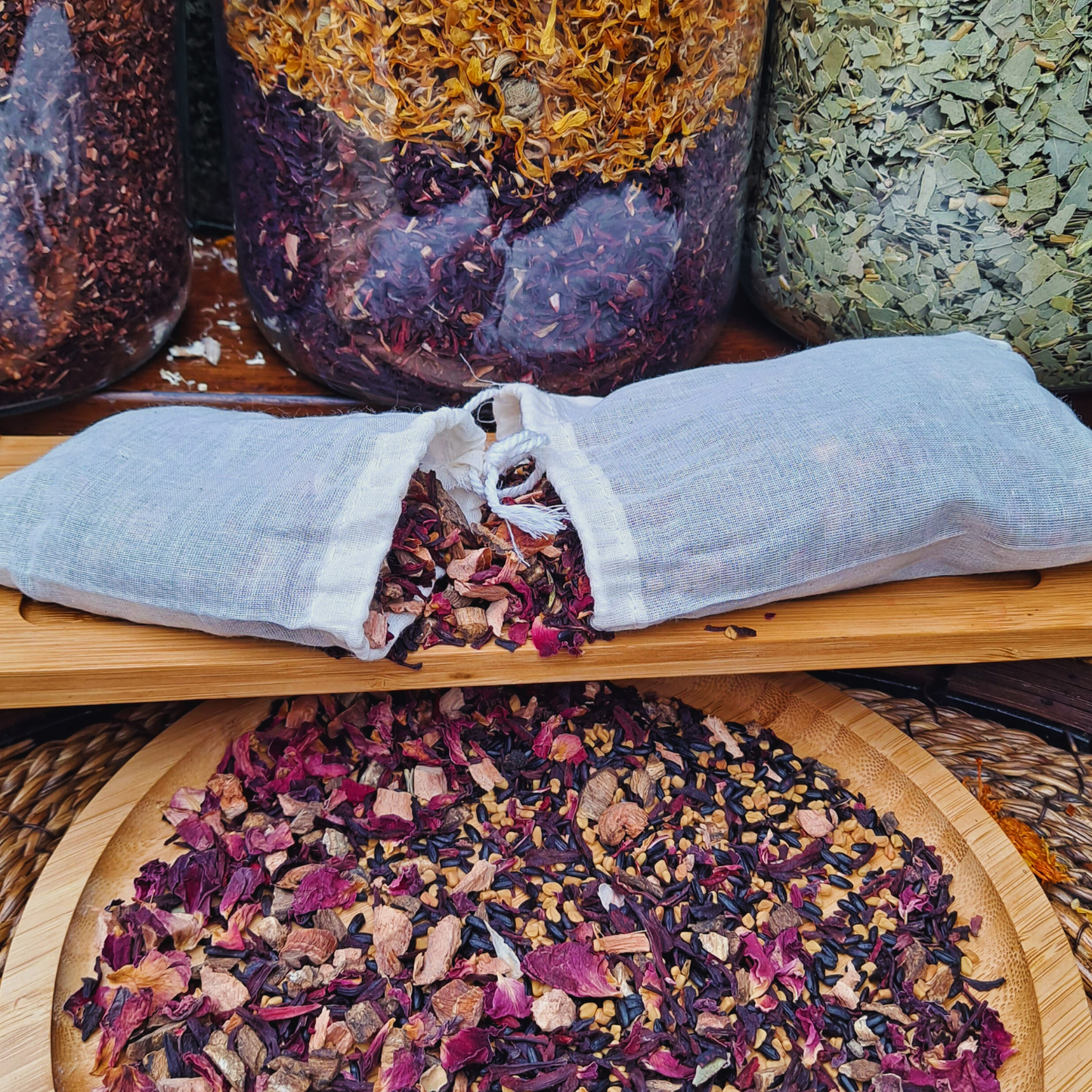 Rose-Ice Hair Cleansing Tea