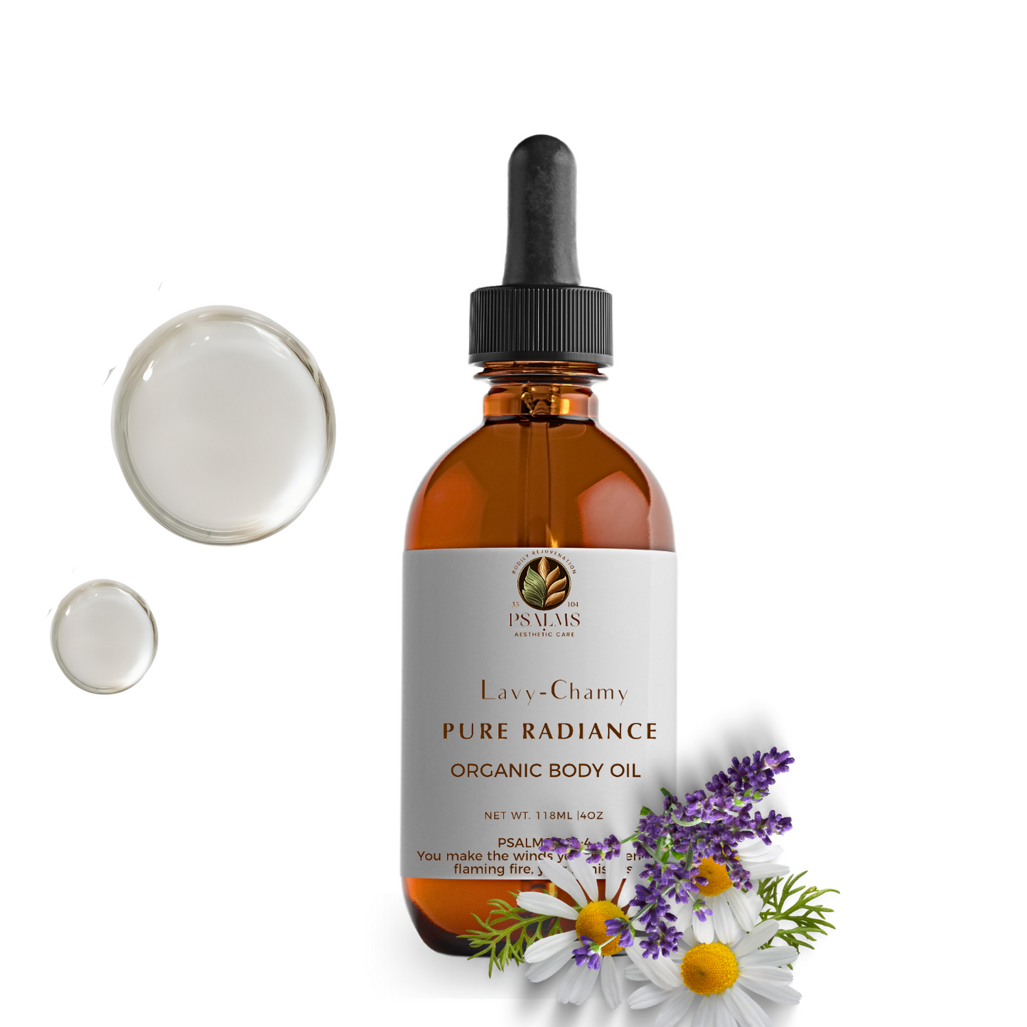Pure Radiance Lavy-Chamy Organic Body Oil