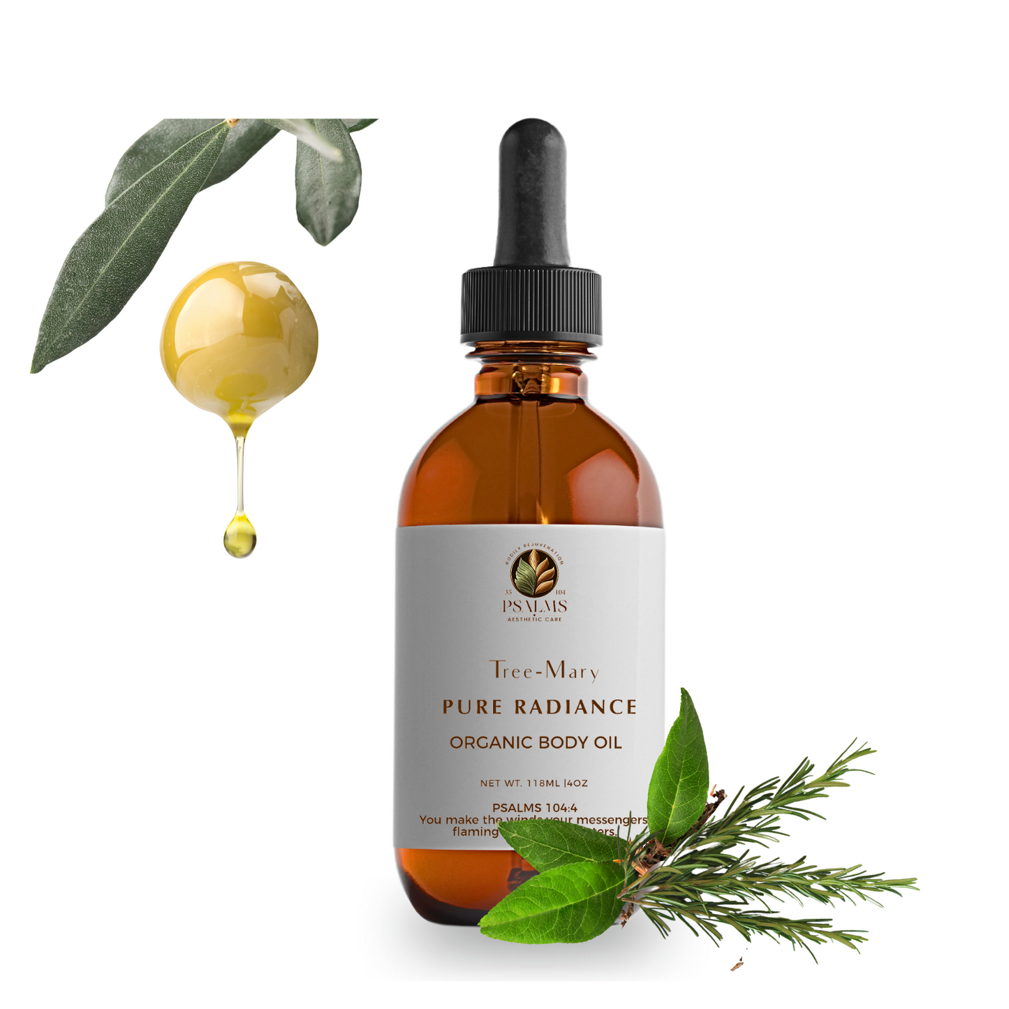 Pure Radiance Trea-Mary Organic Body Oil